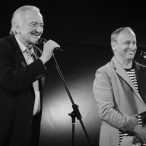 prezident festivalu Milan Lasica a moderátor Jan Kraus